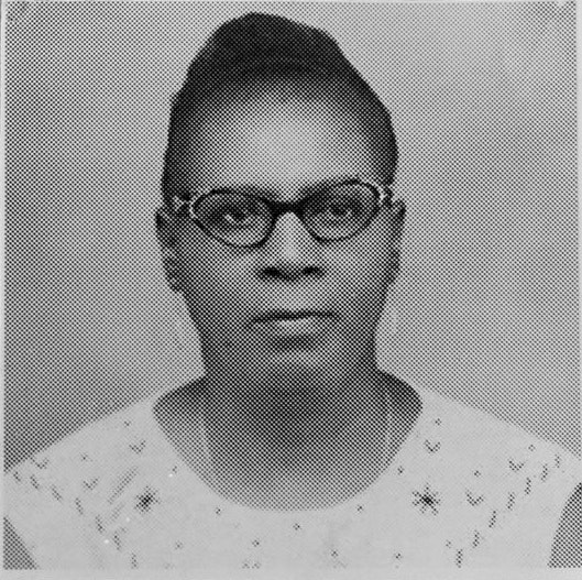 Doris Darlington, Coxson Dodd’s mother, from the wall of Studio One.